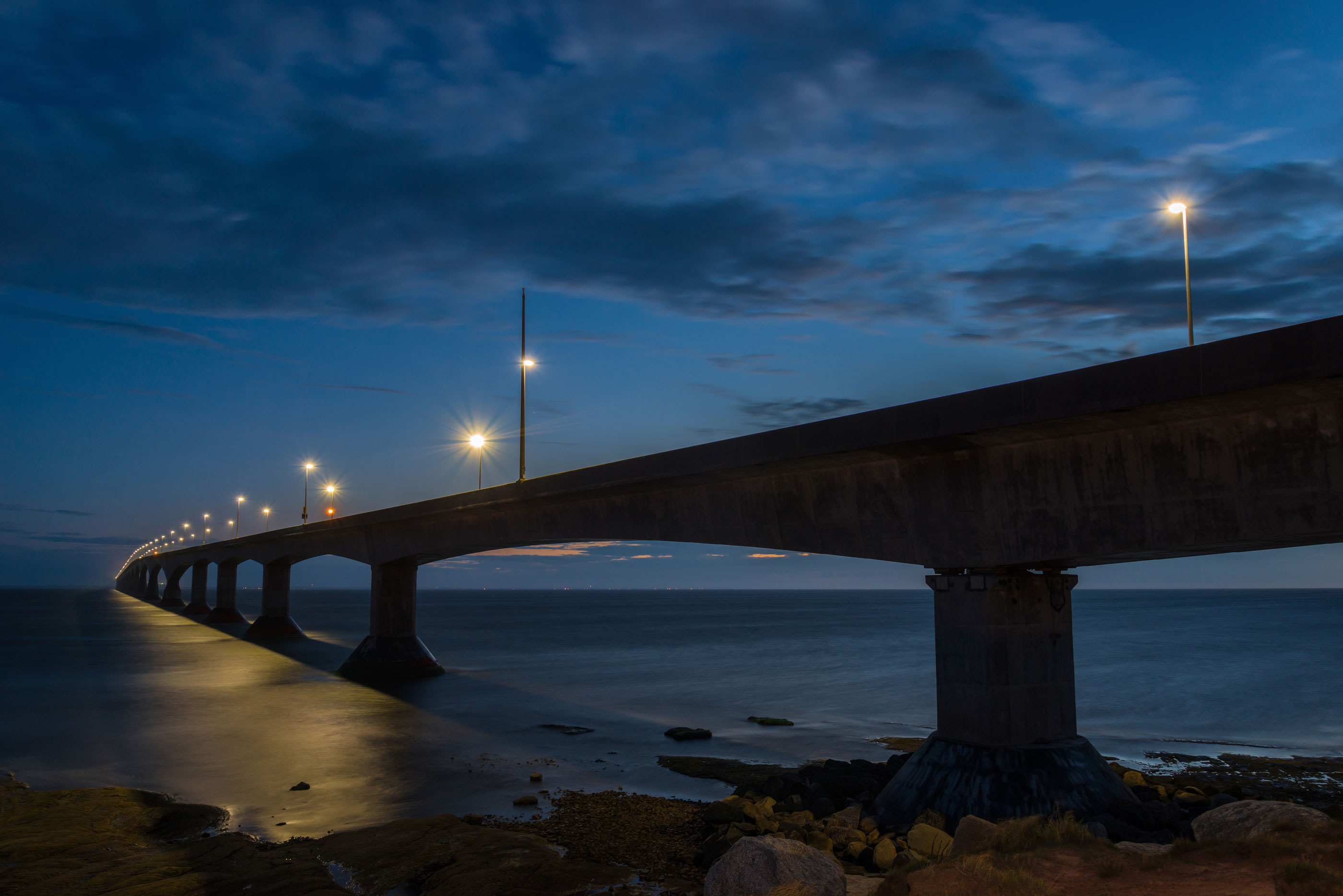 Slide-2-Confederation-Bridge-At-Night